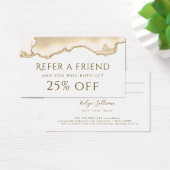 デリケートな桃の瑪瑙の紹介カード (デスク)