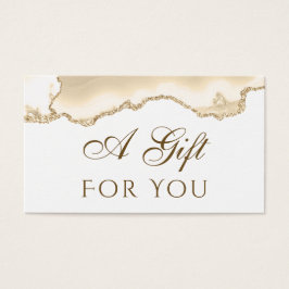 デリケートな桃の瑪瑙ギフトカード