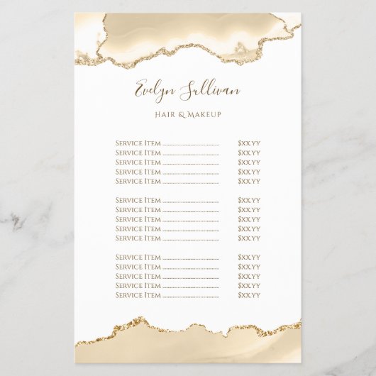 デリケートな桃の飼育価格表付きチラシ チラシ (正面)