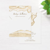 デリケートな桃の香りネックレスディスプレイカード (デスク)