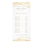 デリケートな桃のagate価格リストのラックカード ラックカード (正面)