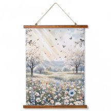 デリケートな植物画の壁掛けアートプリント