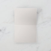 デリケートな花フラットサンキューカード サンキューカード (内部)