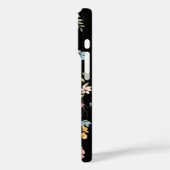 デリケートな花柄のiPhoneケース(フルカラー印刷・名入れ可能) Case-Mate iPhoneケース (裏面 / 左)