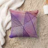 デリケートな芸術的葉脈インプレッションデザイン クッション (ブランケット)