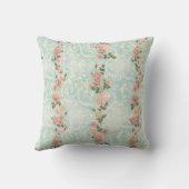 デリケートな英語バラ クッション (裏面)