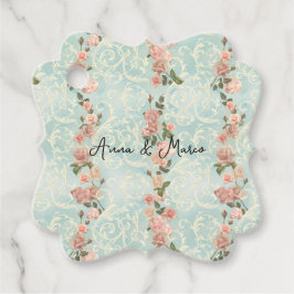 デリケートな英語バラ フェイバータグ