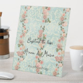 デリケートな英語バラ 台座サイン (インサイチュ)