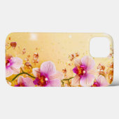 デリケートな蘭 女性的な植物の花柄 Case-Mate iPhoneケース (裏面 (横))