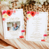 デリケートな赤い花葬祭令 プログラム