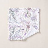 デリケートな野の花のシャワー バスタオルセット (ウォッシュタオル)