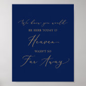 デリケートな金ゴールドもし海軍の天国は今のところ遠くにない ポスター (正面)