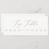 デリケートぶら下がったな金ゴールドの座席表 (正面/裏面)