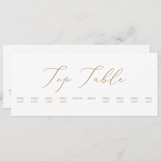 デリケートぶら下がったな金ゴールドの座席表 (正面/裏面)