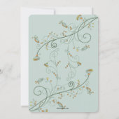 デリケートコーナーズフォト招待状 招待状 (裏面)