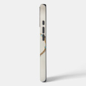 デリケートチェインのラグジュアリー邪眼アンクレット Case-Mate iPhoneケース (裏面 / 左)