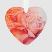 デリケートバラバレンタインオーナメント オーナメント (裏面)