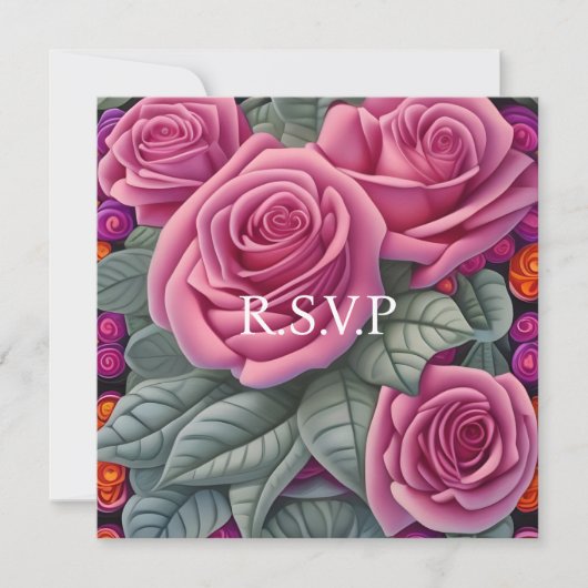 デリケートパステルピンク結婚ズバラ (正面)