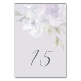 デリケートパープルフローラキンセアニェラ テーブルナンバー