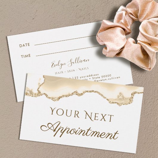 デリケートピーチアガテアポイントメントカード