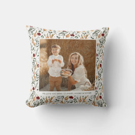 デリケートフローラスクラップブックスタイル母の日 クッション