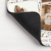 デリケートフローラスクラップブックスタイル母の日 マウスパッド (コーナー)