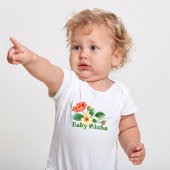 デリケートフローラベビーボディスーツ | 新生児贈与 ベビーボディスーツ