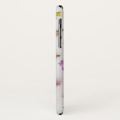 デリケートフローラユニーク花モックアップスタイル Case-Mate iPhoneケース (裏面/左)