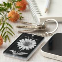 デリケートブラック&ホワイトデイジー