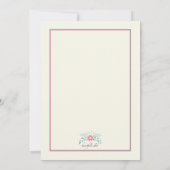 デリケートポジス招待状 招待状 (裏面)