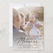 デリケートメリーなクリスマス誕生のお知らせ シーズンカード (正面)