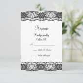 デリケートレースのようでRSVP （白） 出欠カード (スタンド正面)