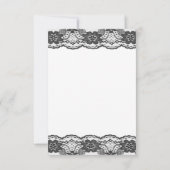 デリケートレースのようでRSVP （白） 出欠カード (裏面)