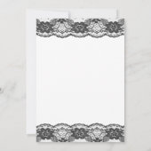 デリケートレースのようとリハーサルディナー（白） 招待状 (裏面)