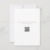 デリケート庭園の結婚式日付の保存 セーブザデート (裏面)