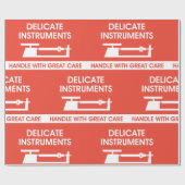 デリケート楽器標識 ラッピングペーパー (フラット)