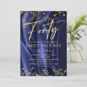 デリケート海軍40th4誕生日 招待状 (スタンド正面)