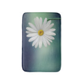 デリケート白デイジー バスマット (正面縦)