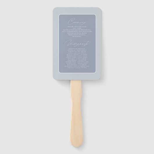 デリケート結婚ワイルドフラワー歓迎プログラムID1102 ハンドファン (裏面)