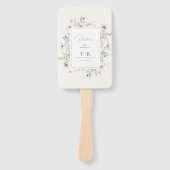 デリケート結婚ワイルドフラワー歓迎プログラムID1102 ハンドファン (正面)