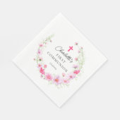 デリケート花びらファーストコミューン スタンダードランチョンナプキン (角)