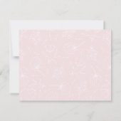 デリケート赤面フローラありがとう ノートカード (裏面)