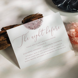 デリケート赤面ムーン | 天上リハーサルのディナー 招待状