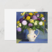 デリケート開花ウォールデコル シーズンカード (正面/裏面)