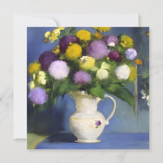 デリケート開花ウォールデコル シーズンカード (正面)