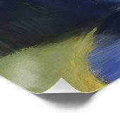 デリケート開花ウォールデコル ポスター (コーナー)