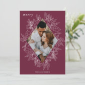 デリケート・ホリー |写真エレガント シーズンカード (スタンド正面)