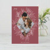 デリケート・ホリー |写真エレガント シーズンカード (スタンド正面)