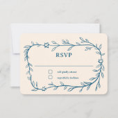 デリケート・ボタニカルスターオブデイヴィッドバーバルミツワー 出欠カード (正面)