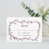 デリケート・ボタニカルスターオブデイヴィッドバーバルミツワー 出欠カード (スタンド正面)